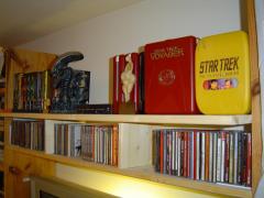 Etag&egrave;re, avec du Star Trek